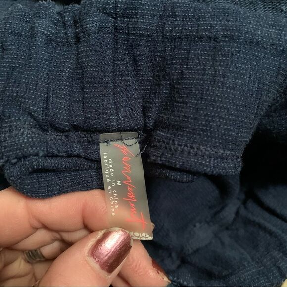 FP Movement Navy Blue Sweatpants size medium - Picture 2 of 6